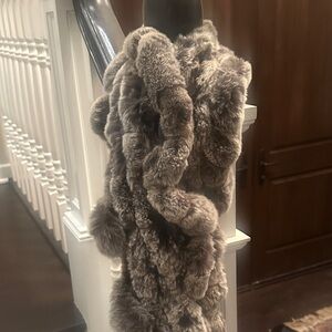 REX RABBIT SCARF WRAP